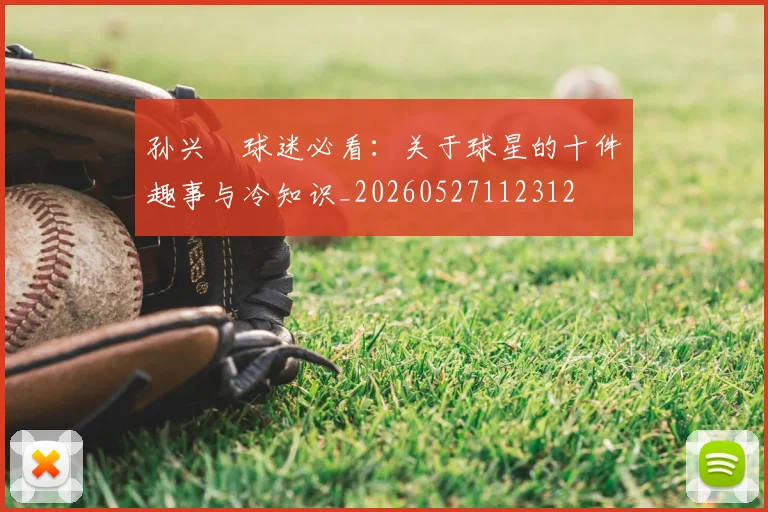 孙兴慜球迷必看:关于球星的十件趣事与冷知识_20260527112312